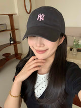 韩国 棒球帽 ny 小标