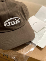 韩国 emis 棒球帽 棕色 帽子
