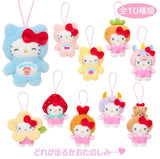 日本 变身小动物水果系列 HelloKitty 挂件盲盒 端盒  (限时八折)