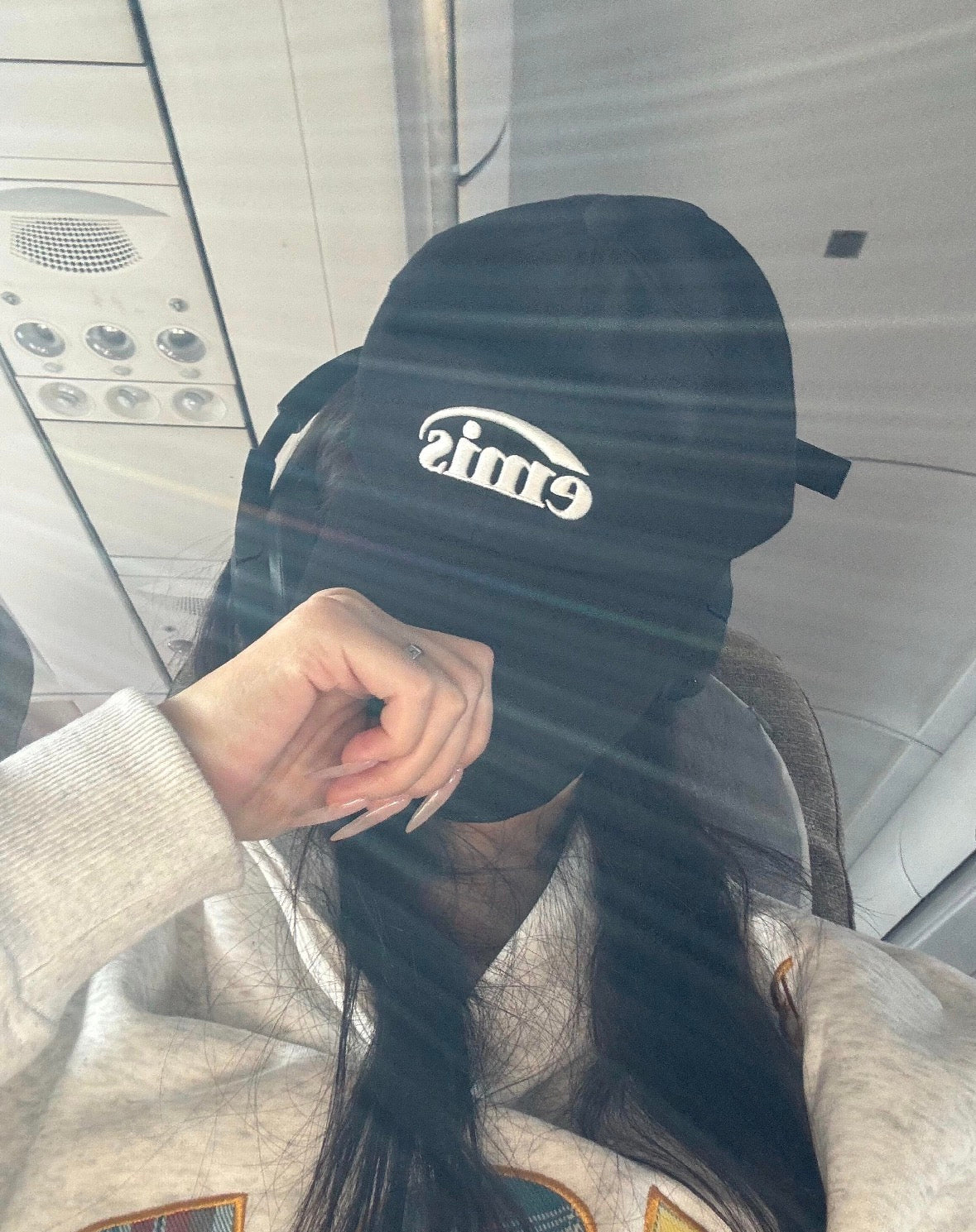韩国 emis 黑色 棒球帽 帽子 经典百搭颜色