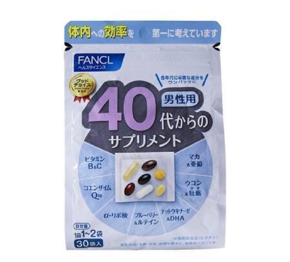日本 FANCL 综合维生素 40代 5月份27年