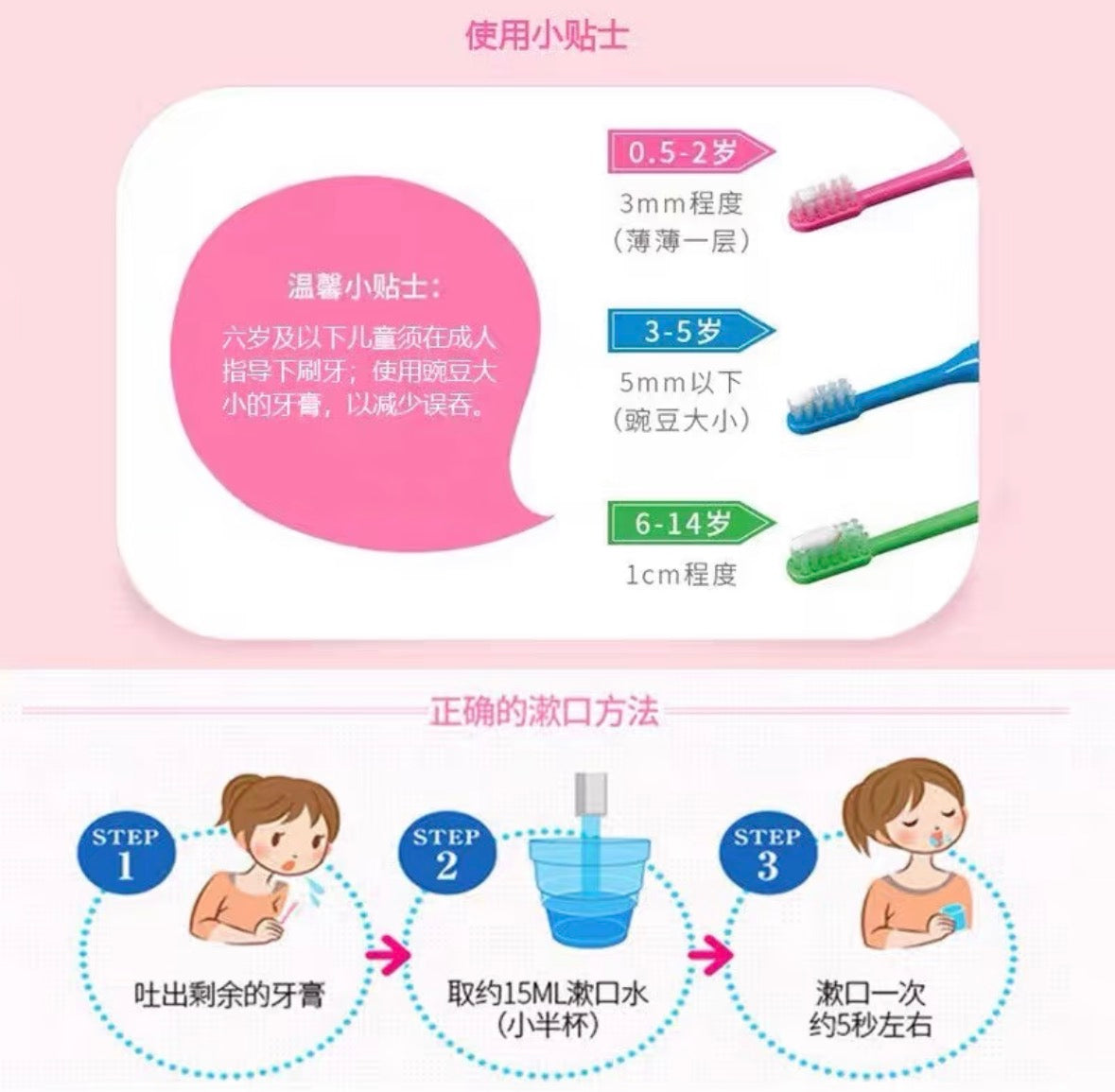 日本 狮王 Check-Up 儿童牙膏 60g