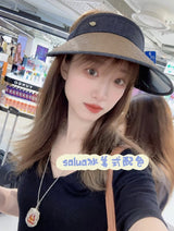 韩国 nature  防晒 空顶 草帽 防晒帽 我们卖了好几年那个爆款～大帽檐 不卡头 帽子