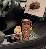 中国 星爸爸 豹纹 不锈钢 保温 咖啡杯￼480ml