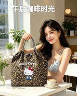 日本 Ball&Chain 联名 豹纹 托特包