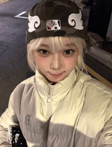 韩国 aeae 天使 翅膀 迷彩 棒球帽 帽子