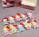 日本 变身小动物水果系列 HelloKitty 挂件盲盒 端盒  (限时八折)