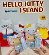 三丽鸥 · 济州岛限定黑皮冲浪海女kitty公仔挂件