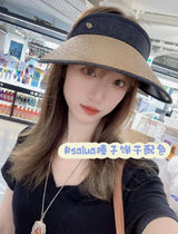 韩国 nature  防晒 空顶 草帽 防晒帽 我们卖了好几年那个爆款～大帽檐 不卡头 帽子