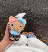 日本 黑皮 百褶裙 凯蒂猫 挂件