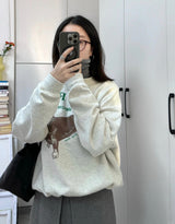 韩国 mardi 腊肠狗 mardi 卫衣 胸围 130cm 浅灰色