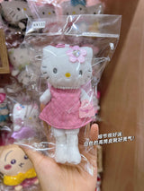 日本 粉裙 长腿 凯蒂猫 挂件