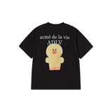 韩国 adlv 新款 T恤 ADLV x LINE FRIENDS 联名系列莎莉 T恤 0码 胸围108cm