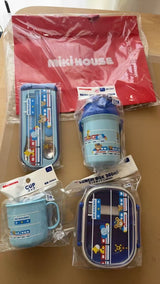 日本 Mikihouse限定 一套4样筷子套装+水杯+水壶+饭盒