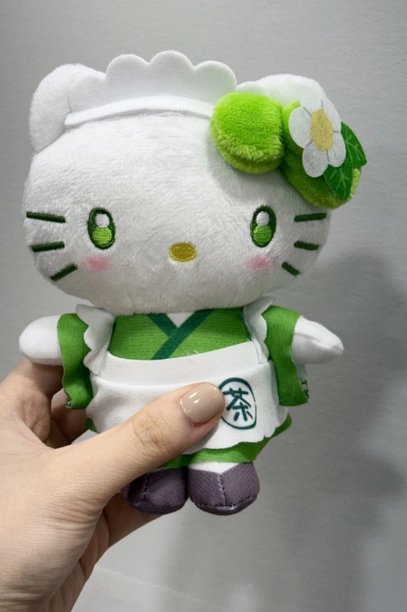 日本 抹茶 凯蒂猫 挂件